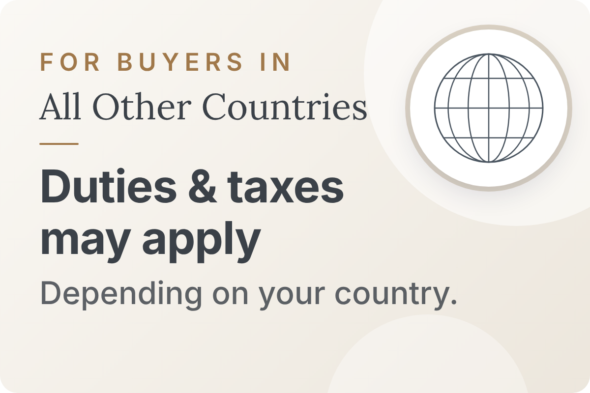 For buyers in all other countries